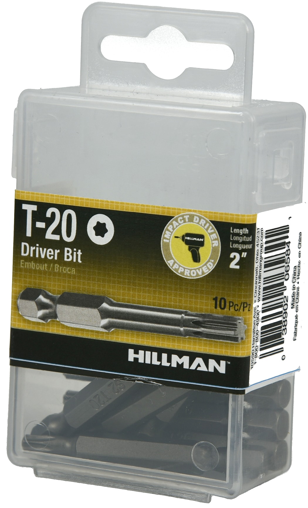 2-in T20 Torx Screwdriver Bit Set (10-Piece) 48477