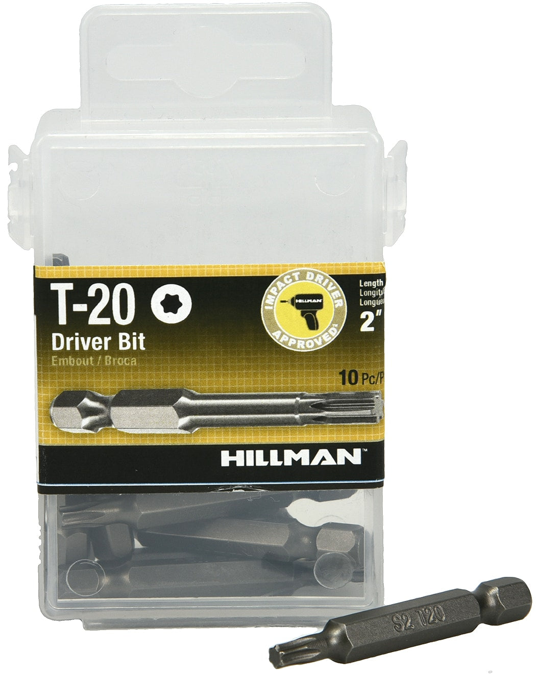 2-in T20 Torx Screwdriver Bit Set (10-Piece) 48477