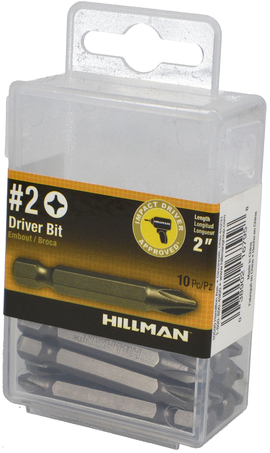 2-in #2 Phillips Screwdriver Bit Set (10-Piece) 48796