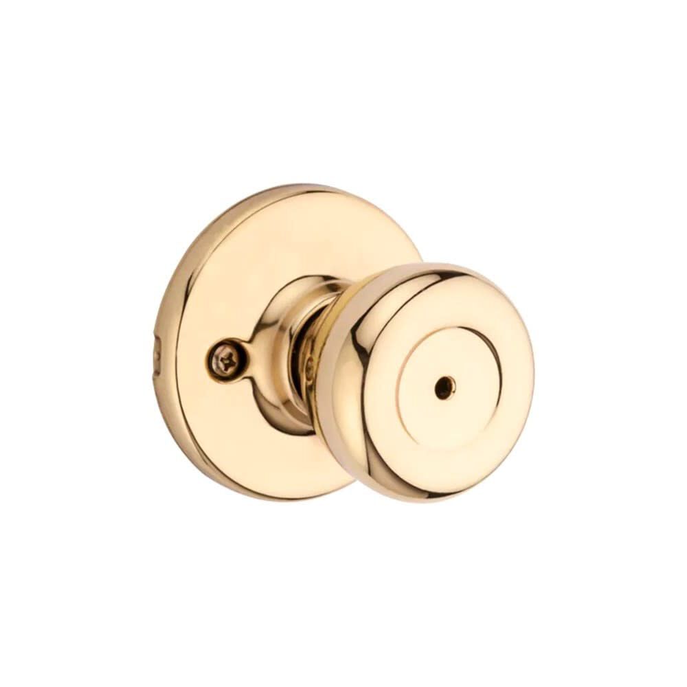 Polished Brass Bed/Bath Tylo Privacy Door Knob Set 93001-870