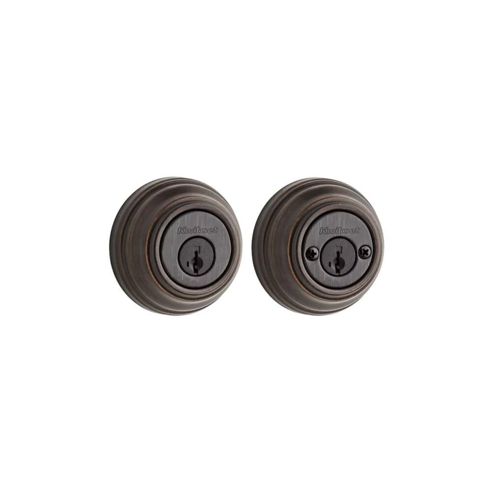 Venetian Bronze Keyed Entry Double Cylinder Door Deadbolt 99850-073