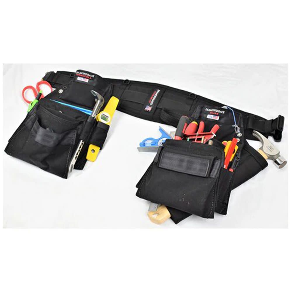 Denali 2.0 8 Pocket Pro Framer Tool Belt DB5-20-BK-S