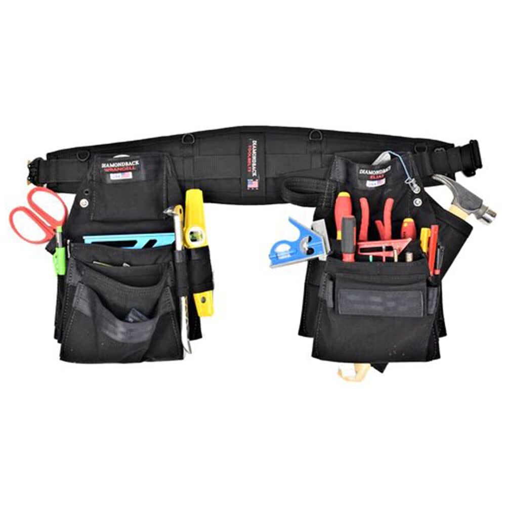 Denali 2.0 8 Pocket Pro Framer Tool Belt DB5-20-BK-S