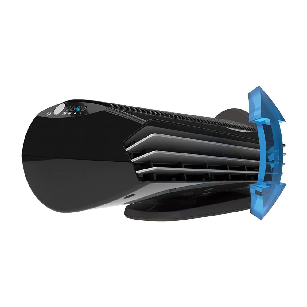 Duo Tower Circulator 120V 107 CFM Black Compact FA1-0062-06