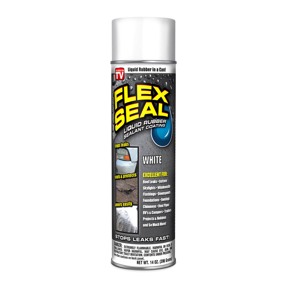 14 oz Spray Rubber Sealant - White FSWHTR20