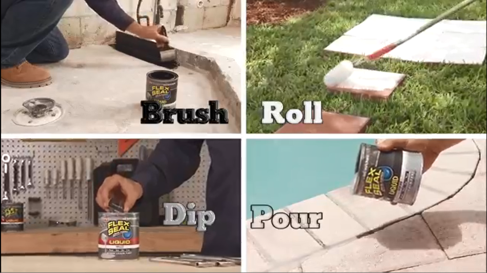 16 oz Liquid Rubber Sealant - Clear LFSCLRR16