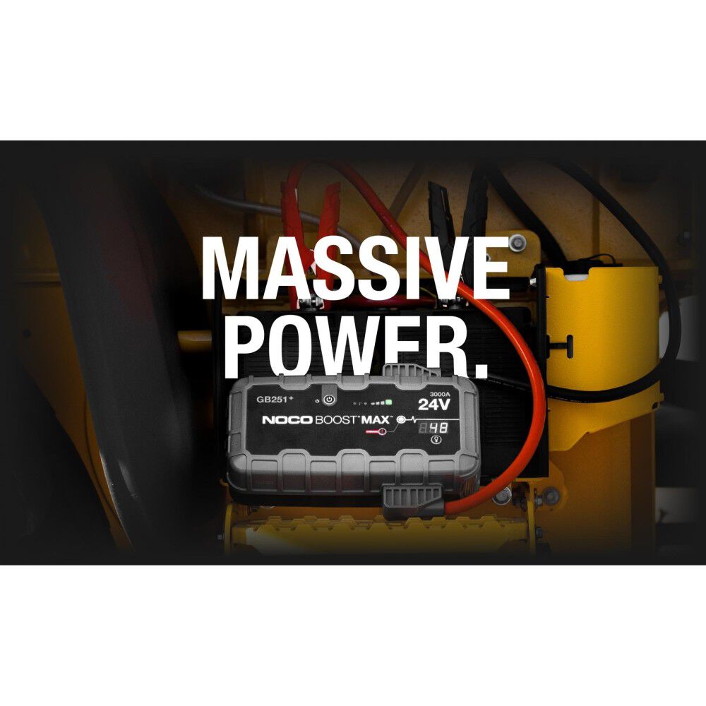 12V 3000A Boost Max Jump Starter Portable Ultrasafe Lithium GB251