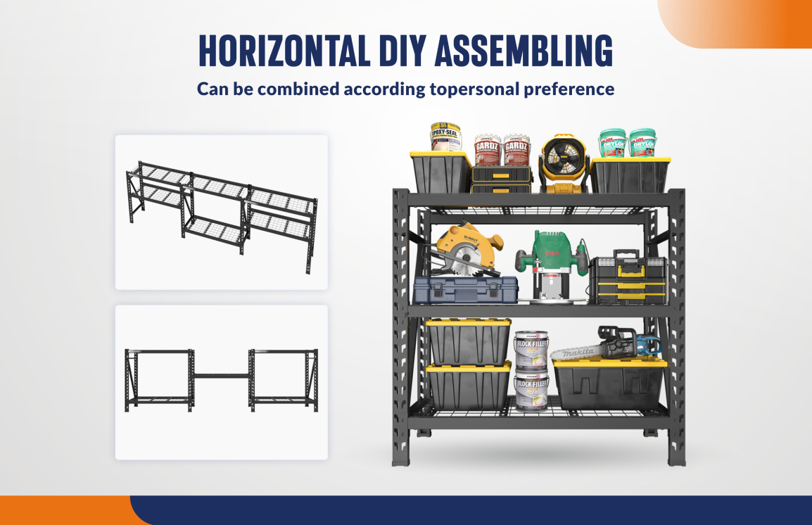 Heavy Duty Metal Storage Shelving
