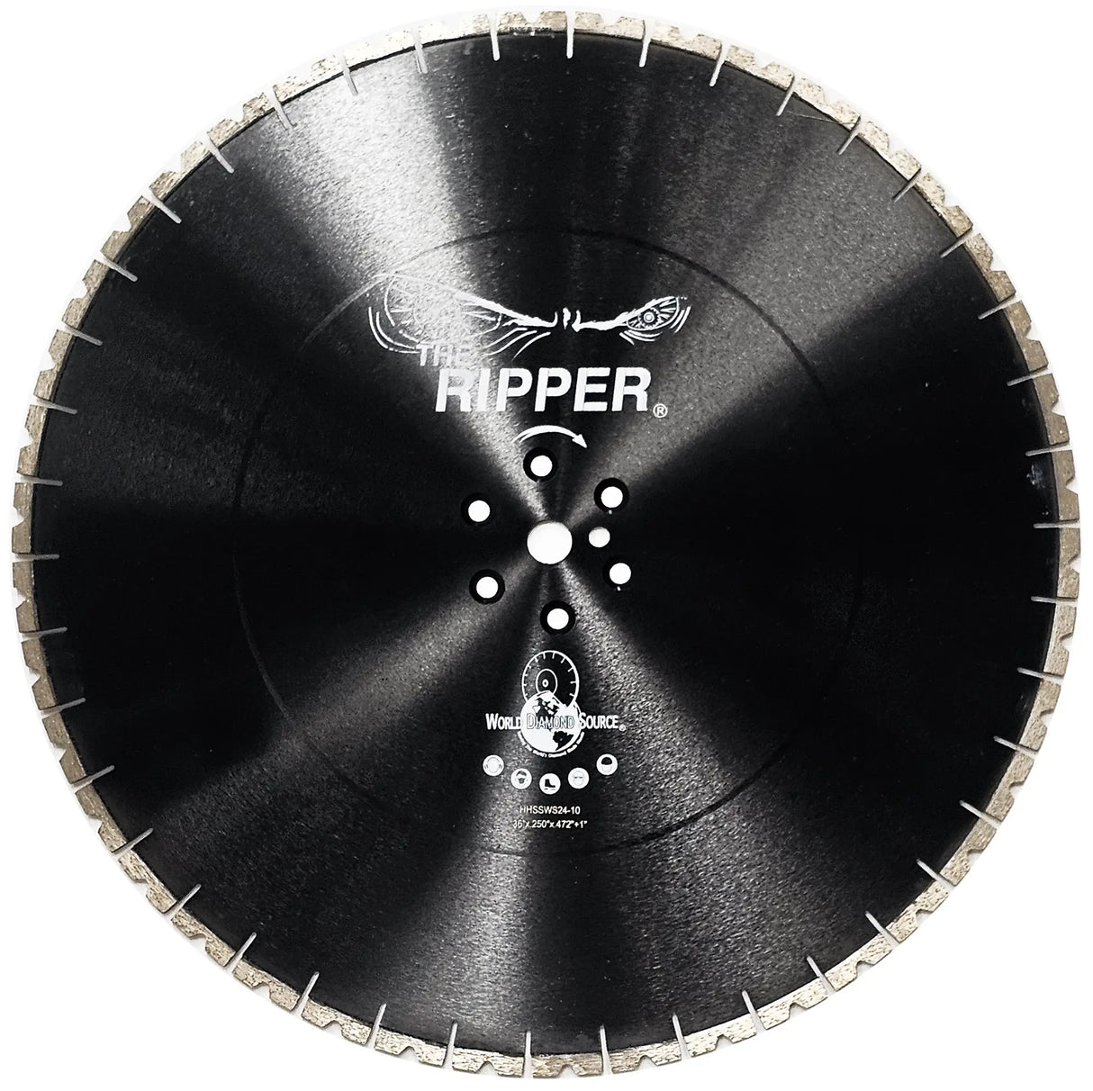 24″ x .250″ Ripper Hydraulic Hand Saw Blade
