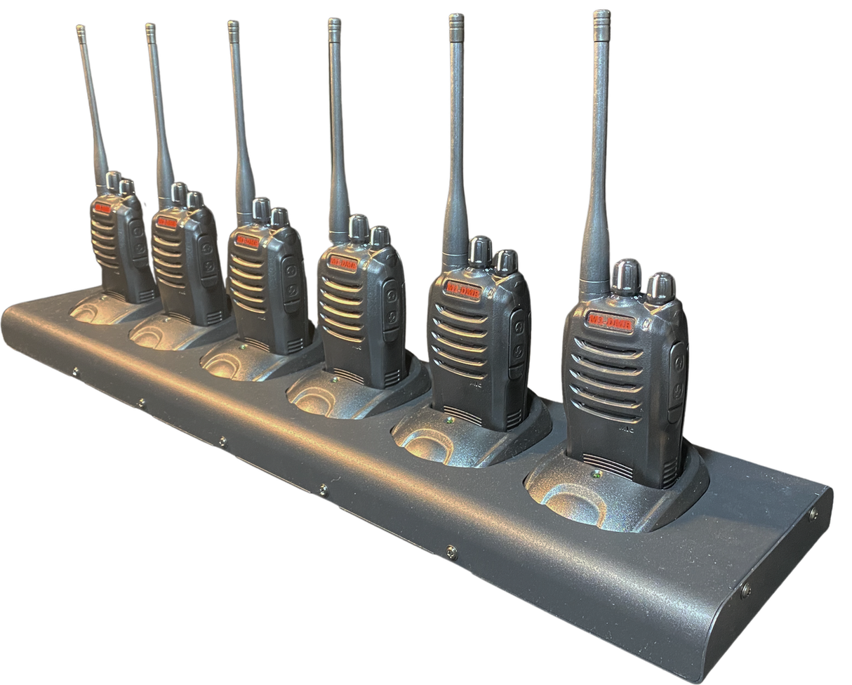 M1- DMR 6-Unit Charger with PODS