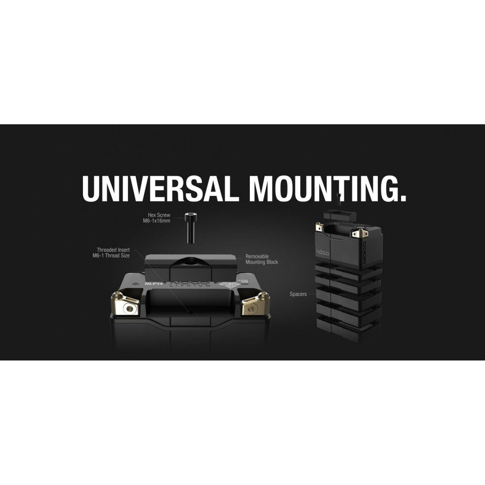 12V 500A 4Ah Lithium Powersport Battery NLP14