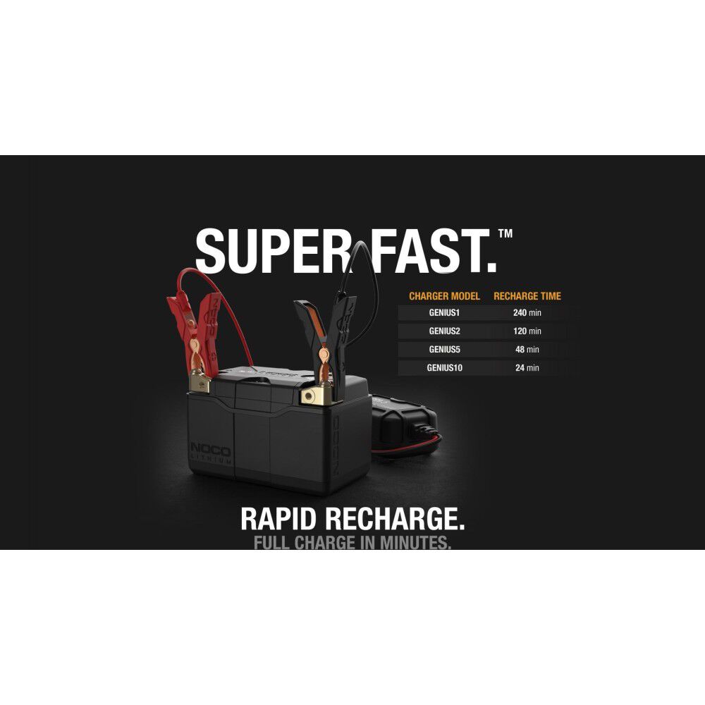 12V 500A 4Ah Lithium Powersport Battery NLP14