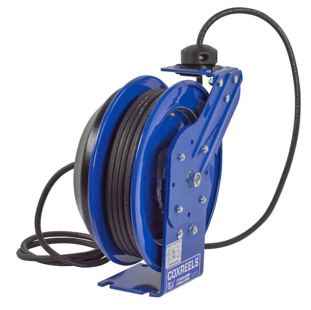 Spring Driven Cord Reel Fluorescent Tube Light 16GA x 50' PC13-5016-C