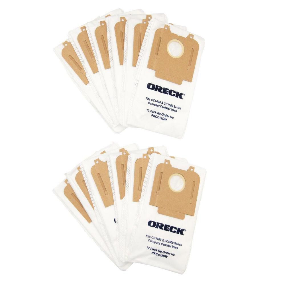 Edge Handheld Vacuum Canister Bags - 12 pack PKCC12DW