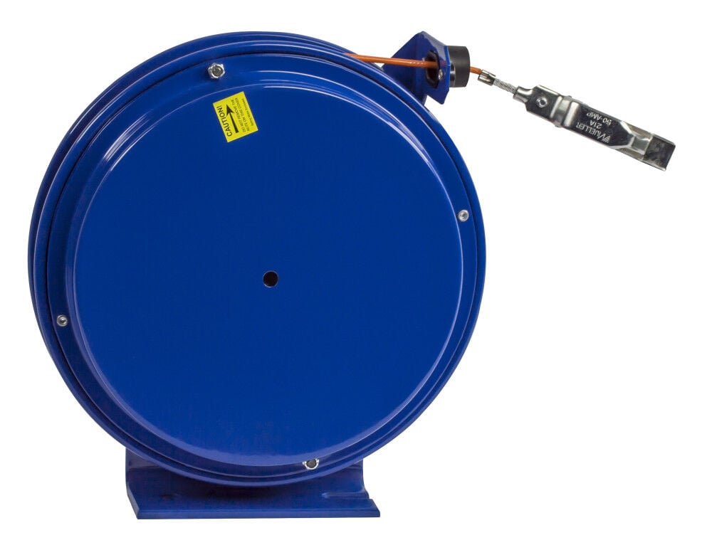 Spring Rewind Static Discharge Cable Reel 75' Cable SD-75