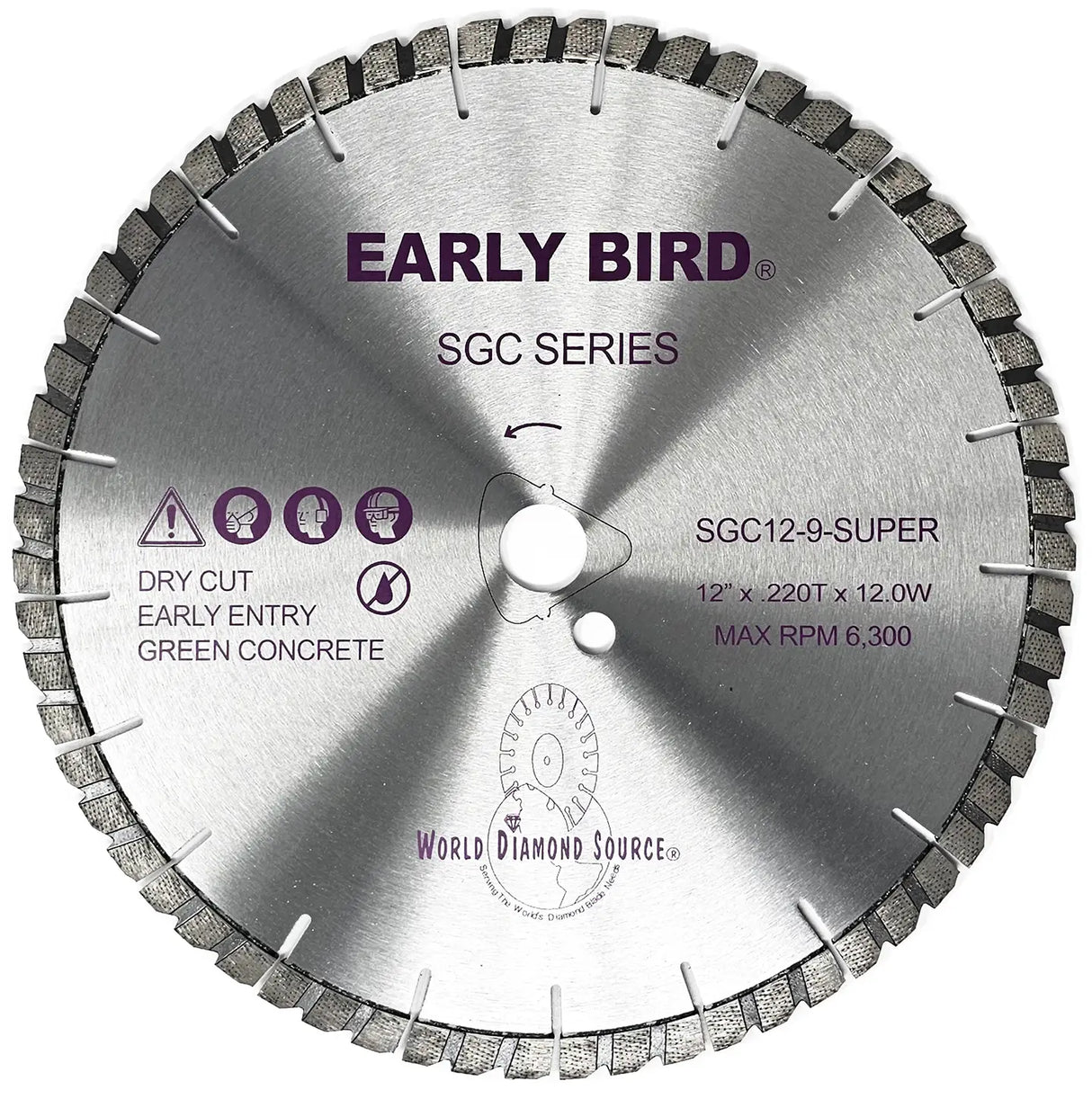 12″ x .220″ x SCT – Purple Series