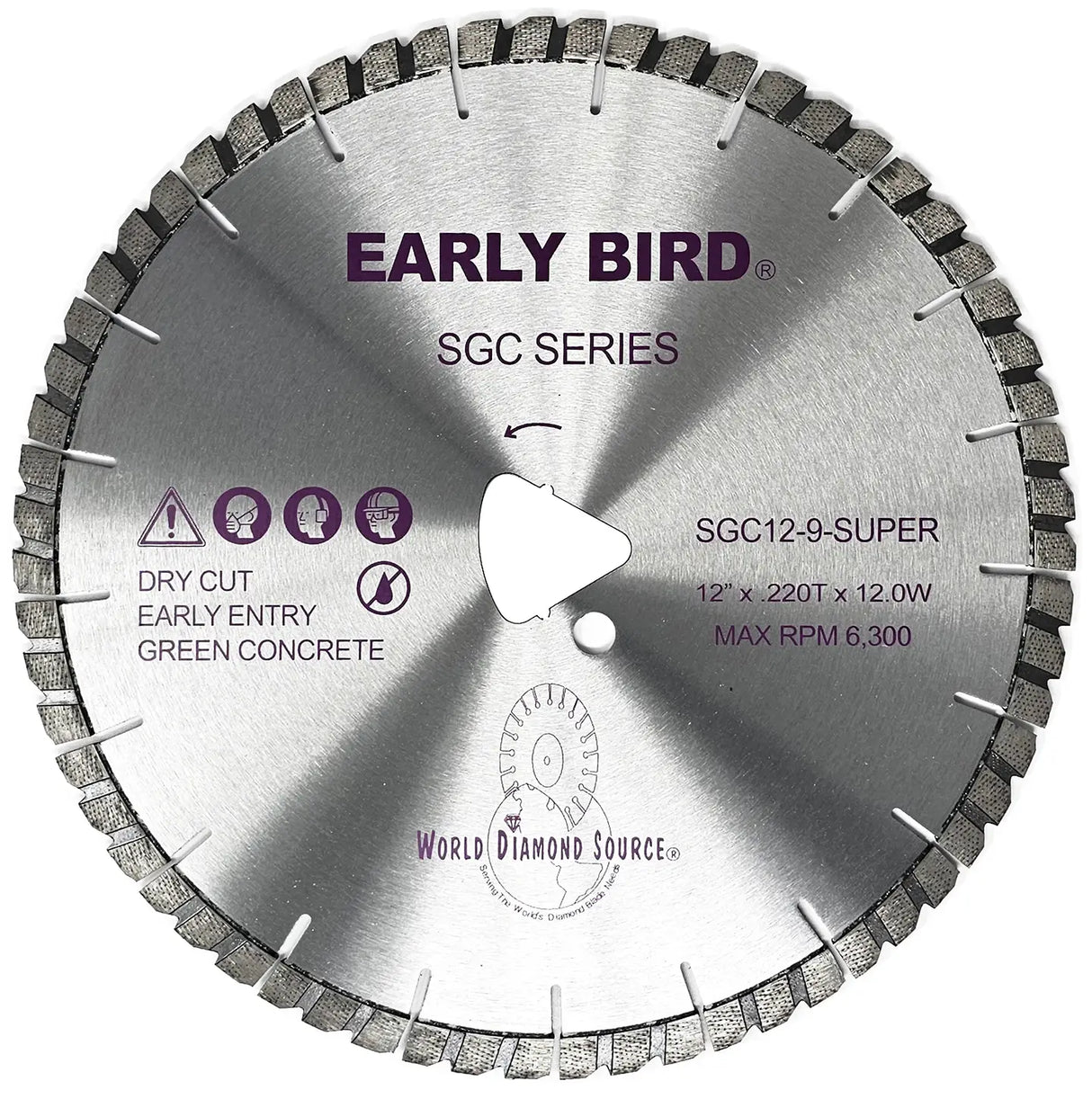 12″ x .220″ x SCT – Purple Series