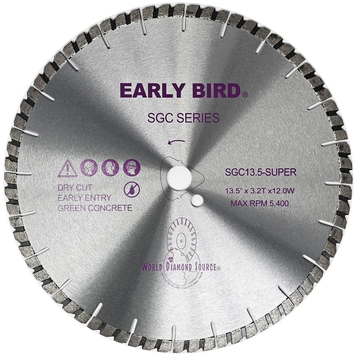 13.5″ x .140″ x SCT – Purple Series