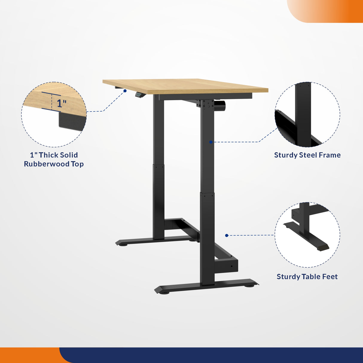 Economy Electric Height Adjustable Workbench WB1