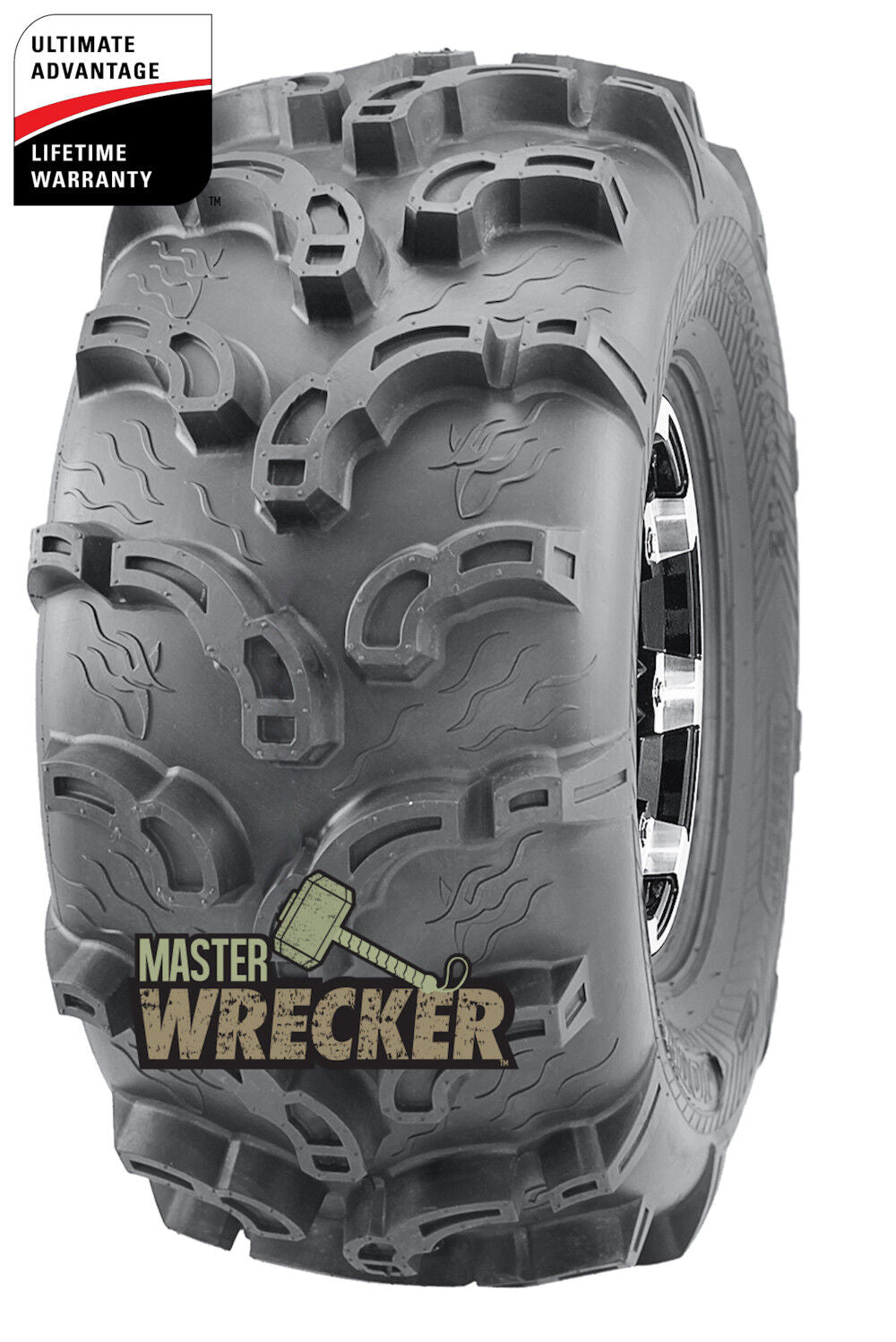 25x11.00-10 6P TL Wrecker ATV Tire (Tire Only) 541305