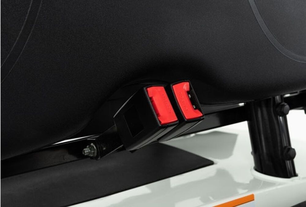 48V Electric 2+2 Passenger Lifted Golf Car Silver EV1 4L-SILVER-23