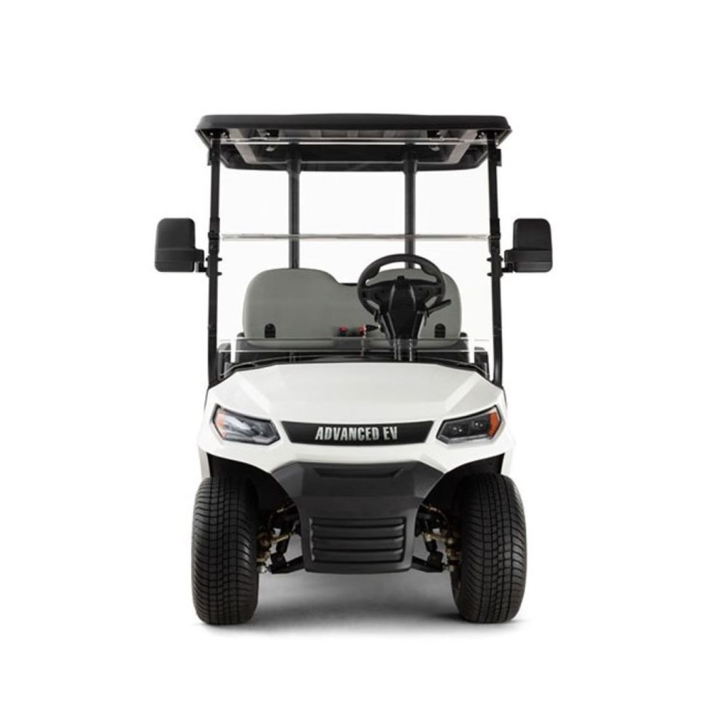 ADVENT 48V Electric 2 Passenger Golf Car with Bag Holder Metallic Blue AD 2GP-MBLUE-23