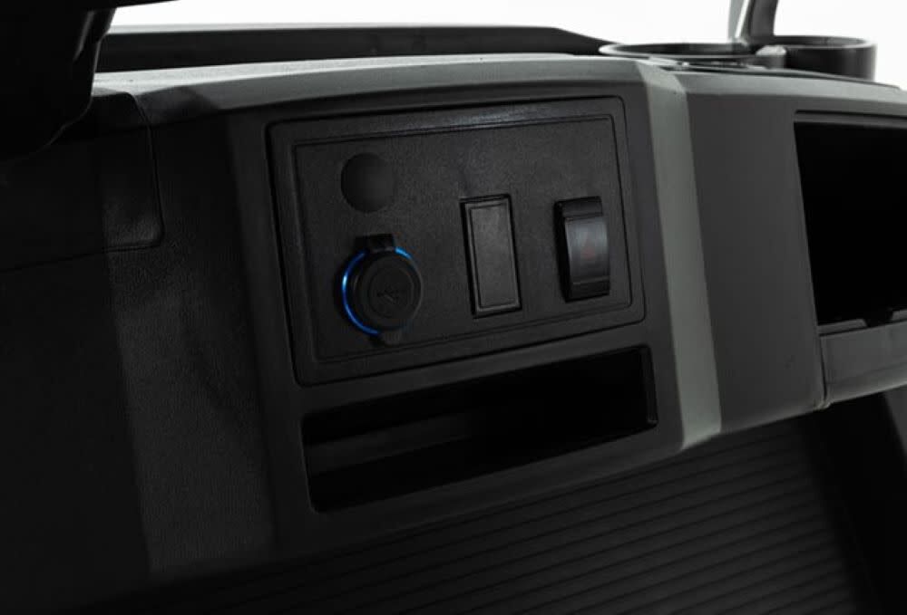 ADVENT 48V Electric 2 Passenger Golf Car with Bag Holder Metallic Blue AD 2GP-MBLUE-23