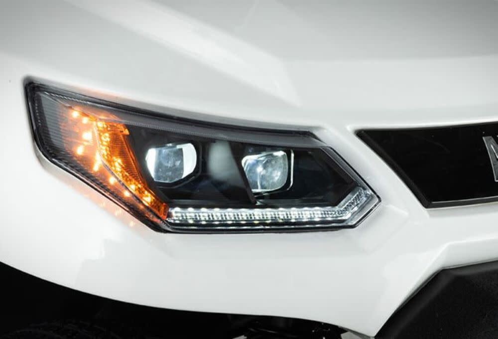 ADVENT 48V Electric 2 Passenger Golf Car with Bag Holder Metallic Blue AD 2GP-MBLUE-23