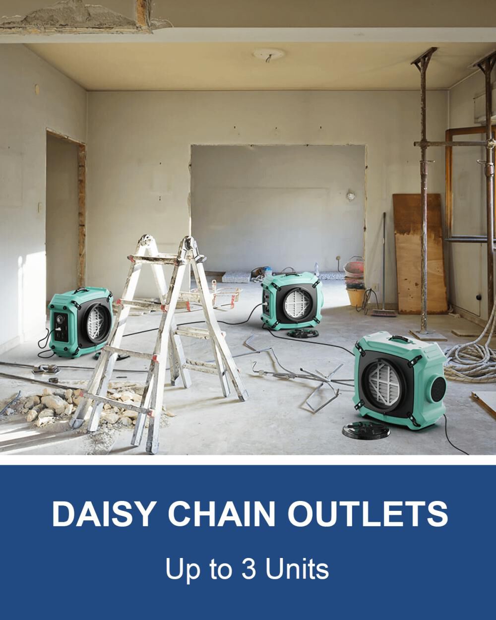 PureAiro HEPA Max 770 Air Scrubber, Green X002STPS0J