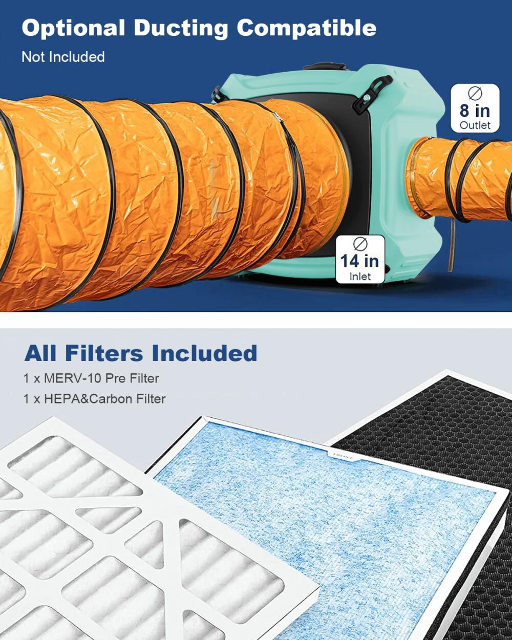 PureAiro HEPA Max 770 Air Scrubber, Green X002STPS0J