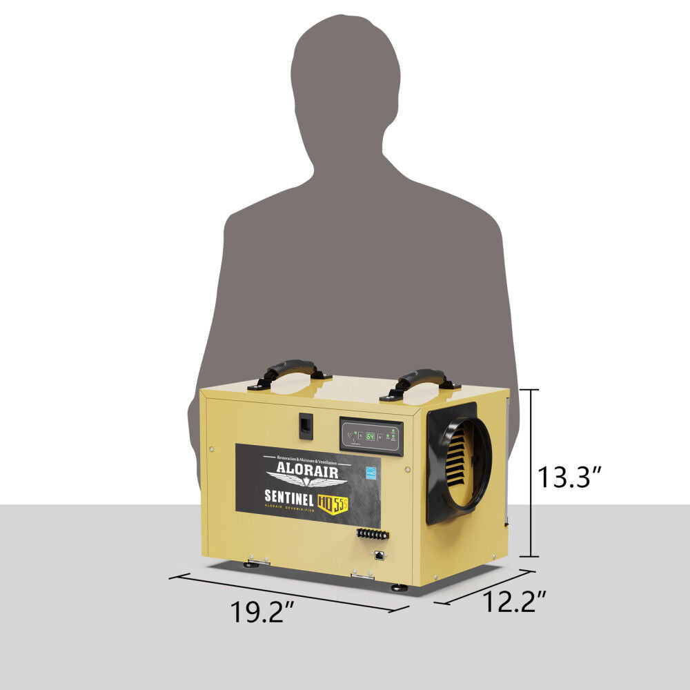 Sentinel HD 55 120 PPD Dehumidifier, Gold X002WCF2RB