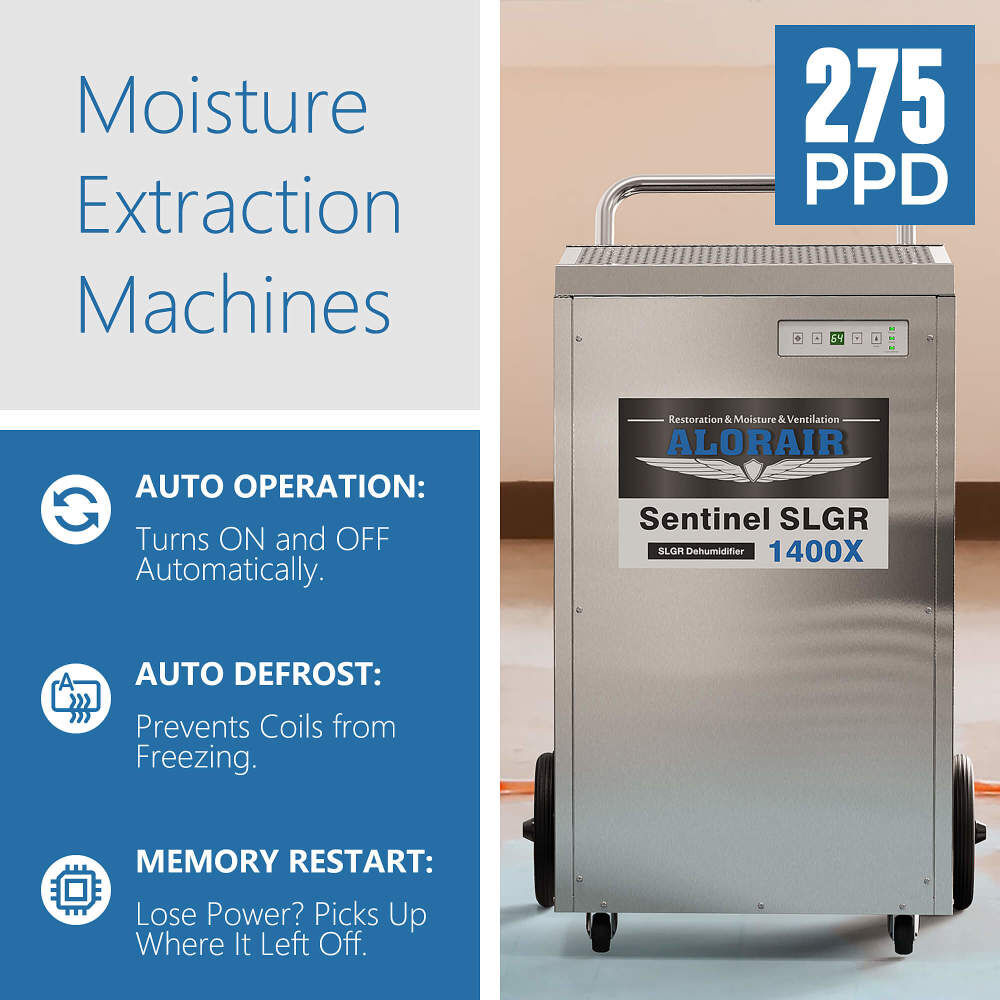 Sentinel SLGR 1400X Dehumidifier 275 PPD B07TD92N9L