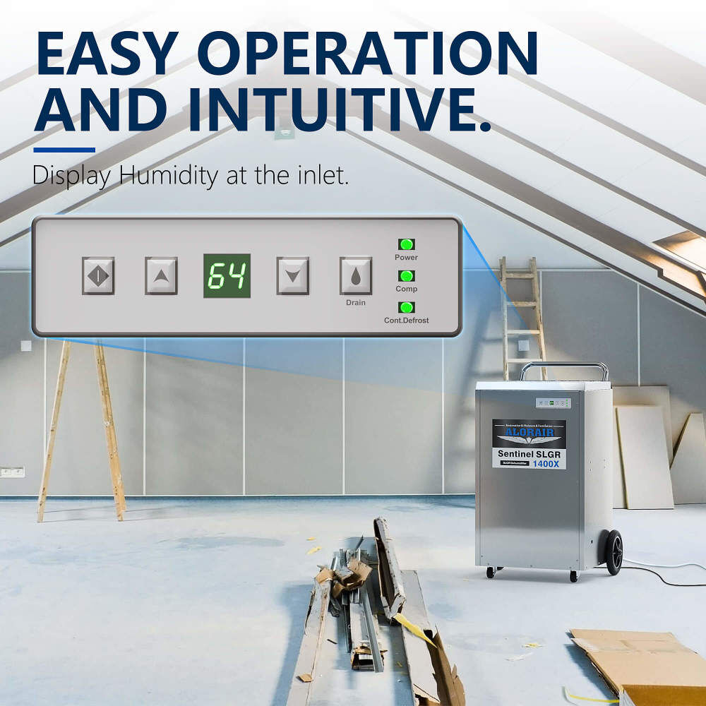 Sentinel SLGR 1400X Dehumidifier 275 PPD B07TD92N9L