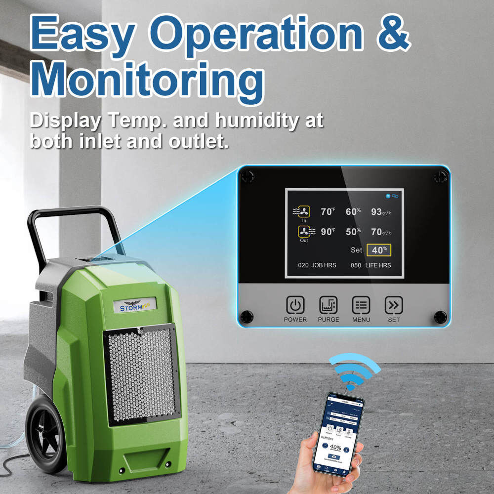 Storm Pro180 PPD Dehumidifier, Green X0035CLJLZ