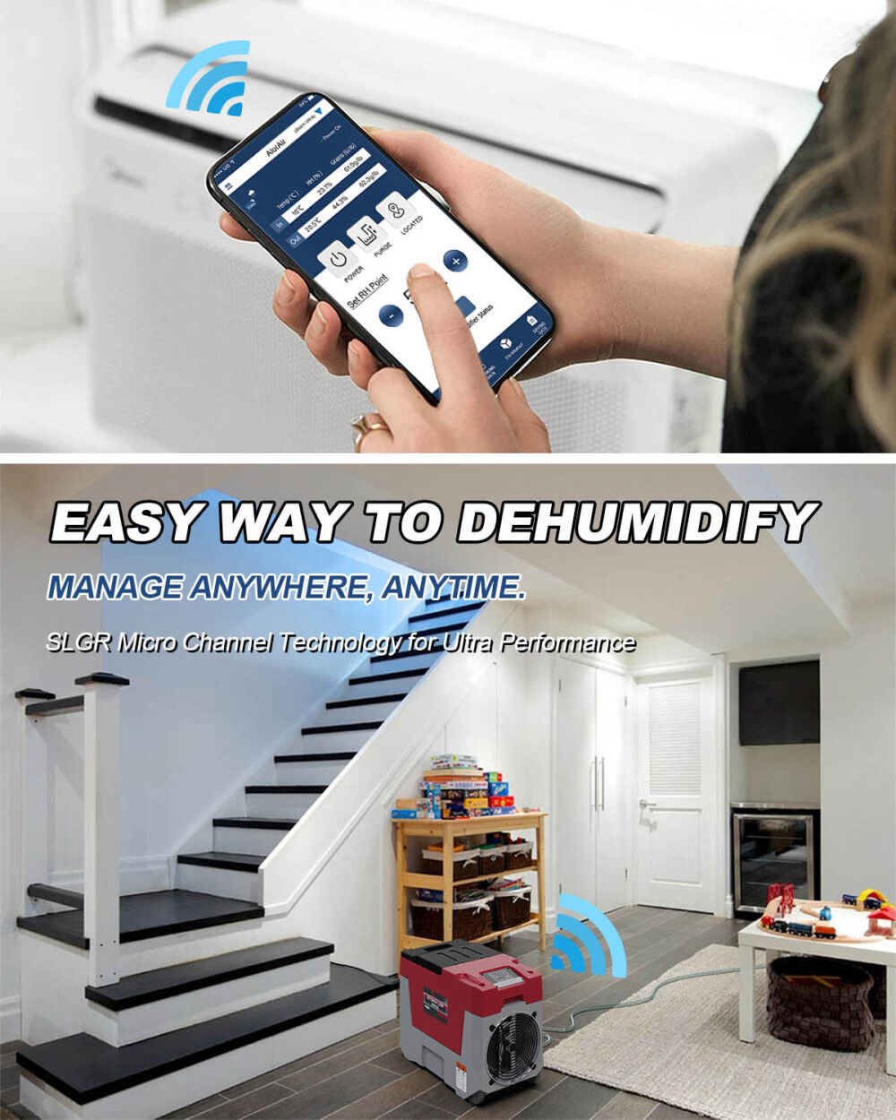 Storm SLGR 850X 180 PPD Dehumidifier, Red X002S7W1DX