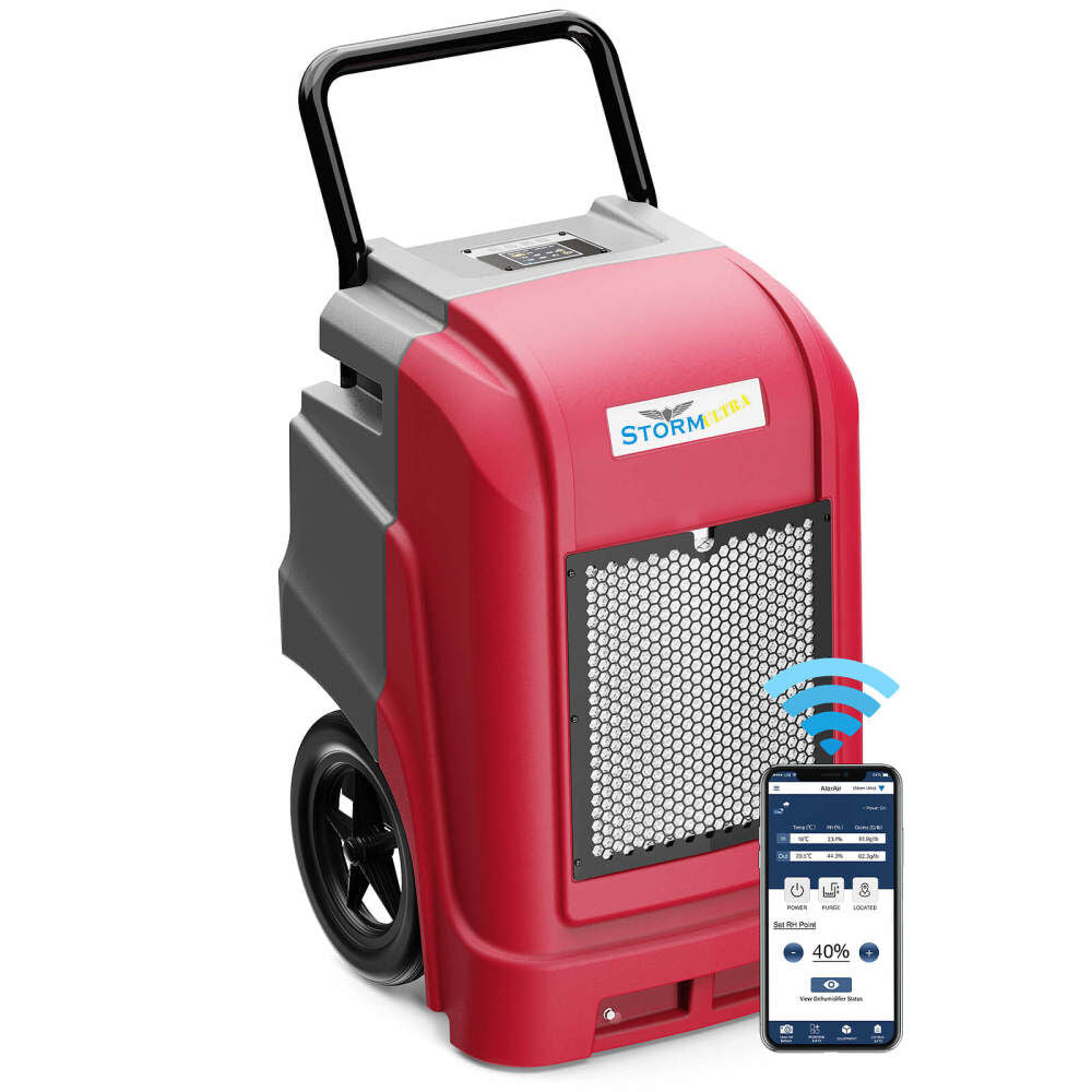 Storm Ultra LGR 190 PPD Dehumidifier, Red X0037KSRG5