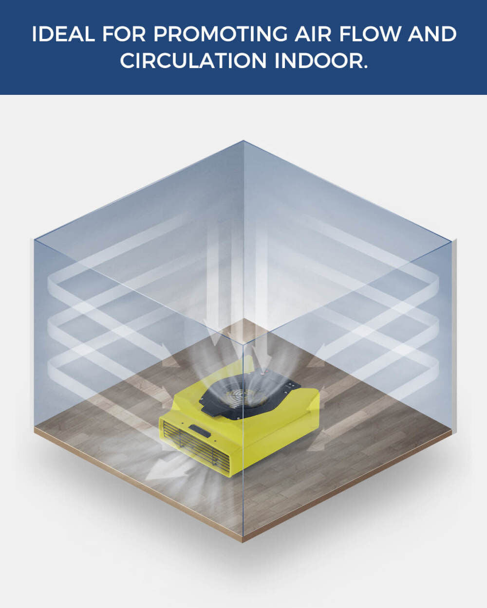 Zeus 900 Air Mover, Red B07RYT2R2C