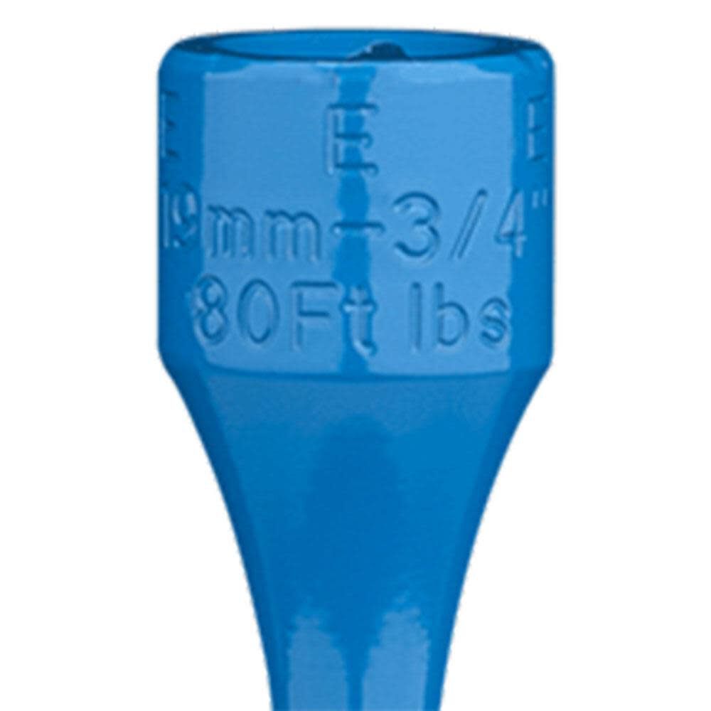 1/2'' Drive 19mm 3/4 80 ft/lb Torque Limiting Socket 40220