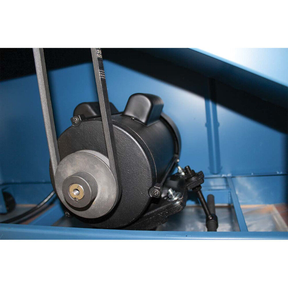 Heavy Duty 8-Inch Bench Jointer with Cast Iron Fence and Stand, 3 HP Motor, 220V, Blue 1004933