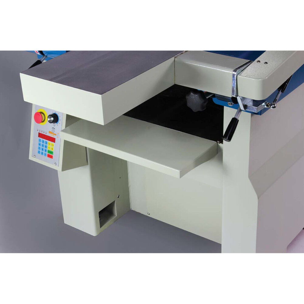 Baileigh JP-1898-NC 7.5 HP 18-in Benchtop Planer with Helical Head, 220V, 3-Phase, 6-Row Carbide Blades, Dust Collection 1004968