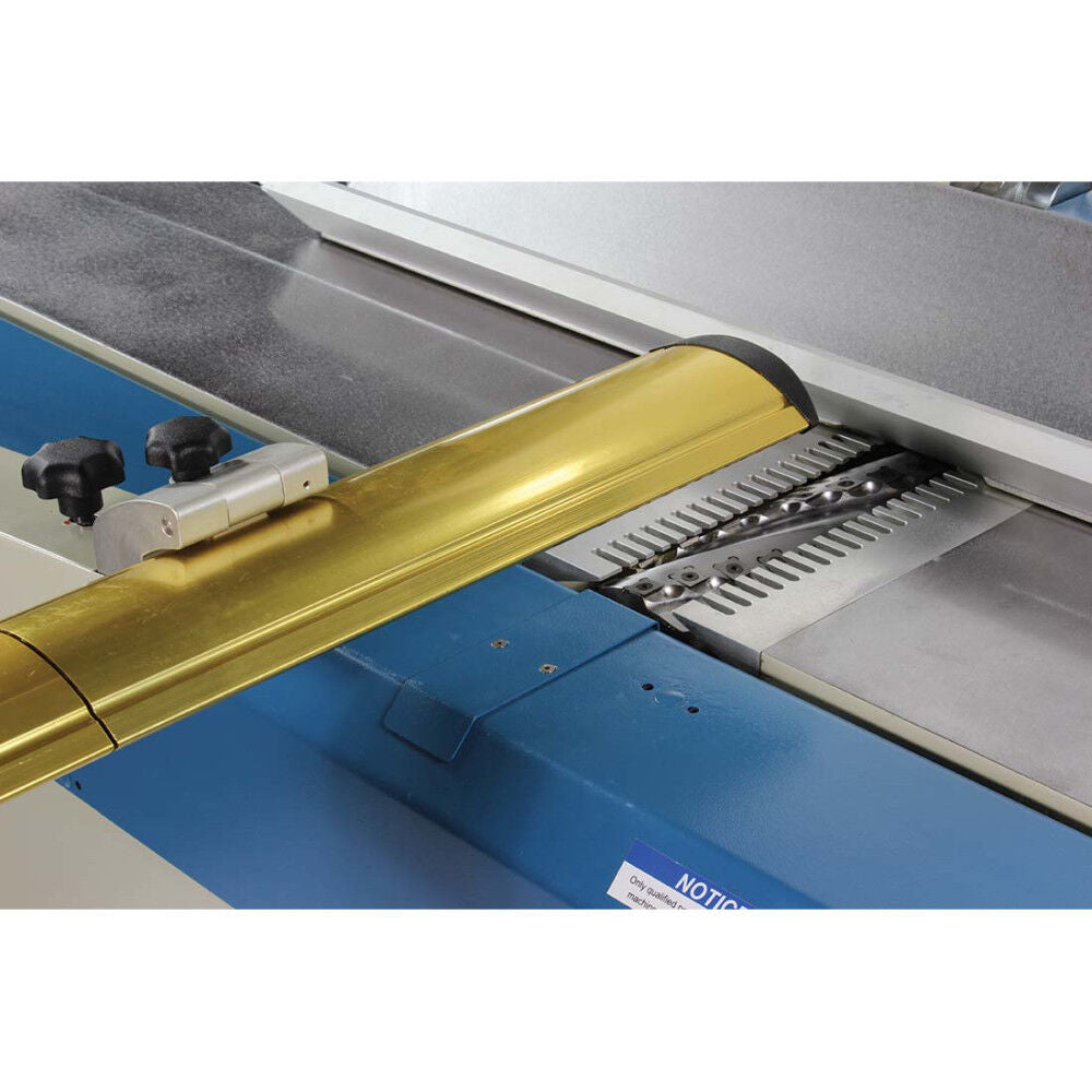 Baileigh JP-1898-NC 7.5 HP 18-in Benchtop Planer with Helical Head, 220V, 3-Phase, 6-Row Carbide Blades, Dust Collection 1004968