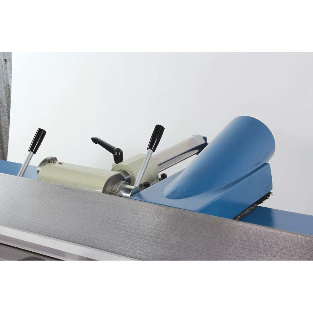 Baileigh JP-1898-NC 7.5 HP 18-in Benchtop Planer with Helical Head, 220V, 3-Phase, 6-Row Carbide Blades, Dust Collection 1004968