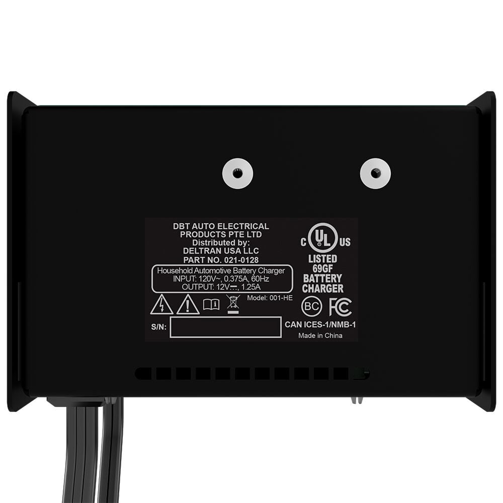 Battery Charger 12V 1.25 Amp 021-0128