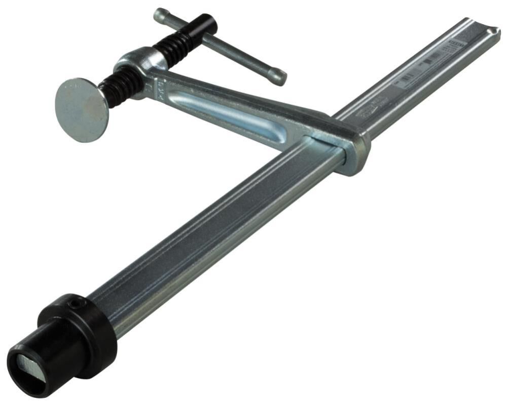 Welding Table Clamp 12in Capacity 4.75in Throat Depth T Bar STD Pad for 28 mm Matrix Tables TW28-30-12K