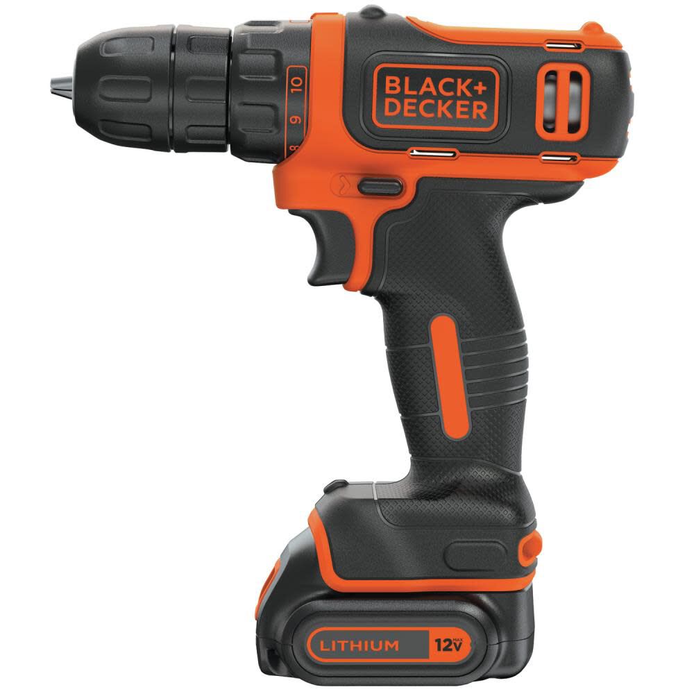 12V MAX Li-Ion Cordless Drill Kit BDCDD12C