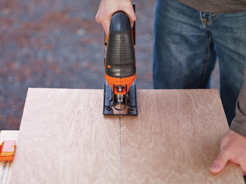 20-volt Max Variable Speed Keyless Cordless Jigsaw (Bare Tool) BDCJS20B