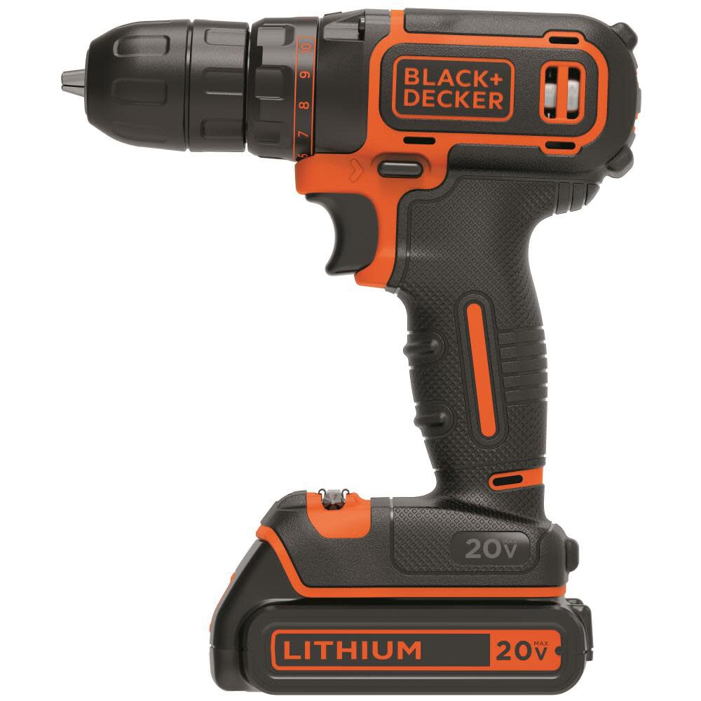POWERCONNECT 20-volt Max 3/8-in Keyless Cordless Drill (1-Battery Included, Charger Included) BDCDD120C
