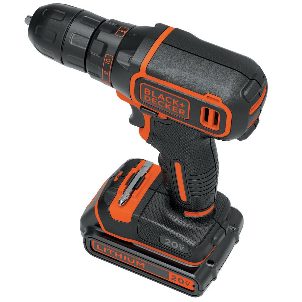 POWERCONNECT 20-volt Max 3/8-in Keyless Cordless Drill (1-Battery Included, Charger Included) BDCDD120C