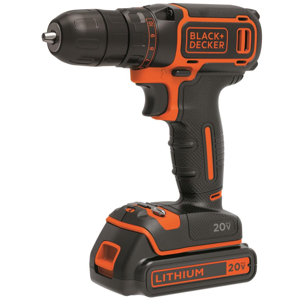 POWERCONNECT 20-volt Max 3/8-in Keyless Cordless Drill (1-Battery Included, Charger Included) BDCDD120C