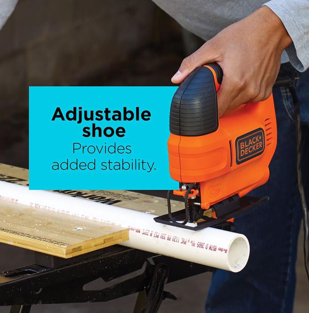 4.5-Amp Variable Speed Keyless Corded Jigsaw BDEJS300C